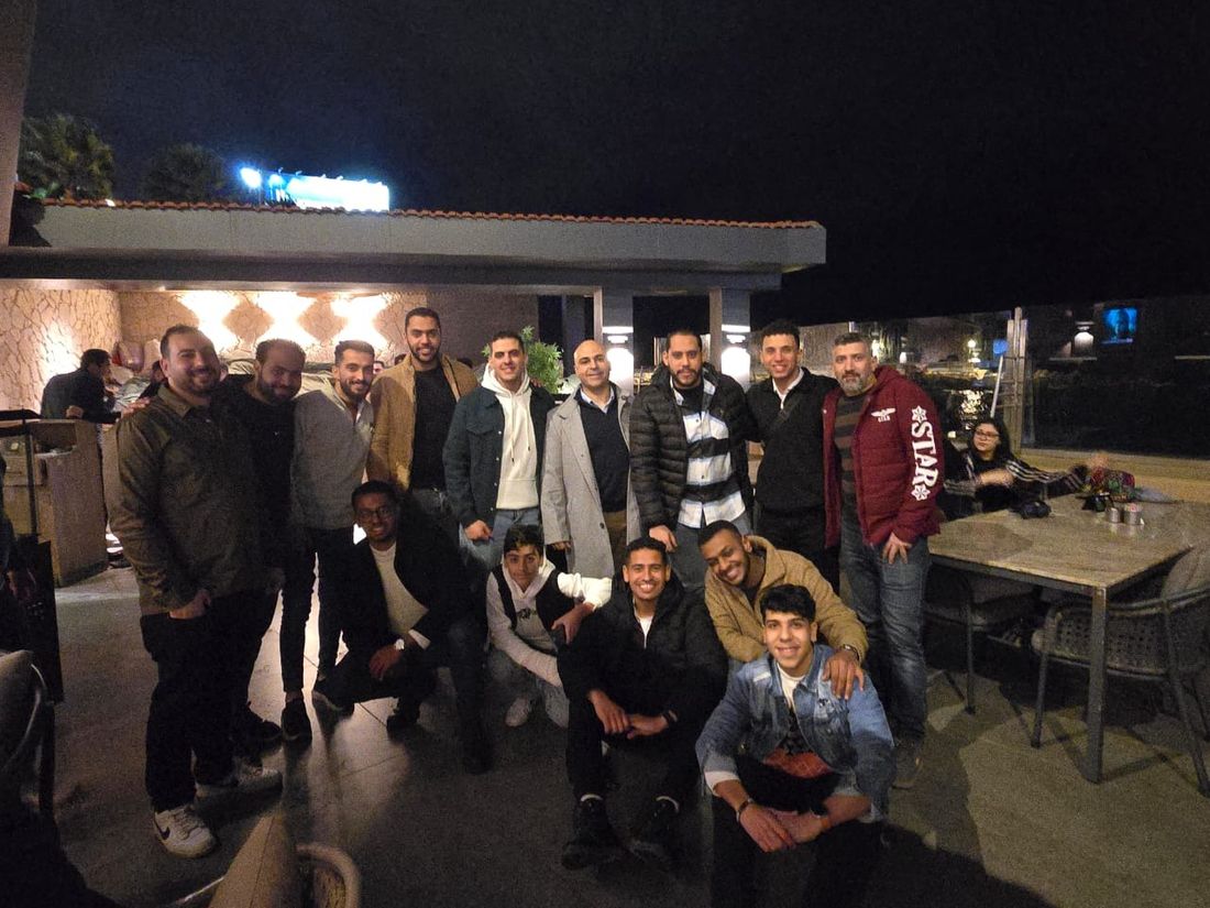 Stark Technology colleagues at an evening team event