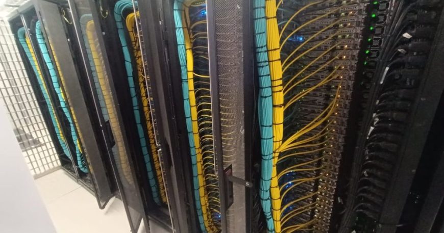 Structured cabling in a Stark-delivered data centre